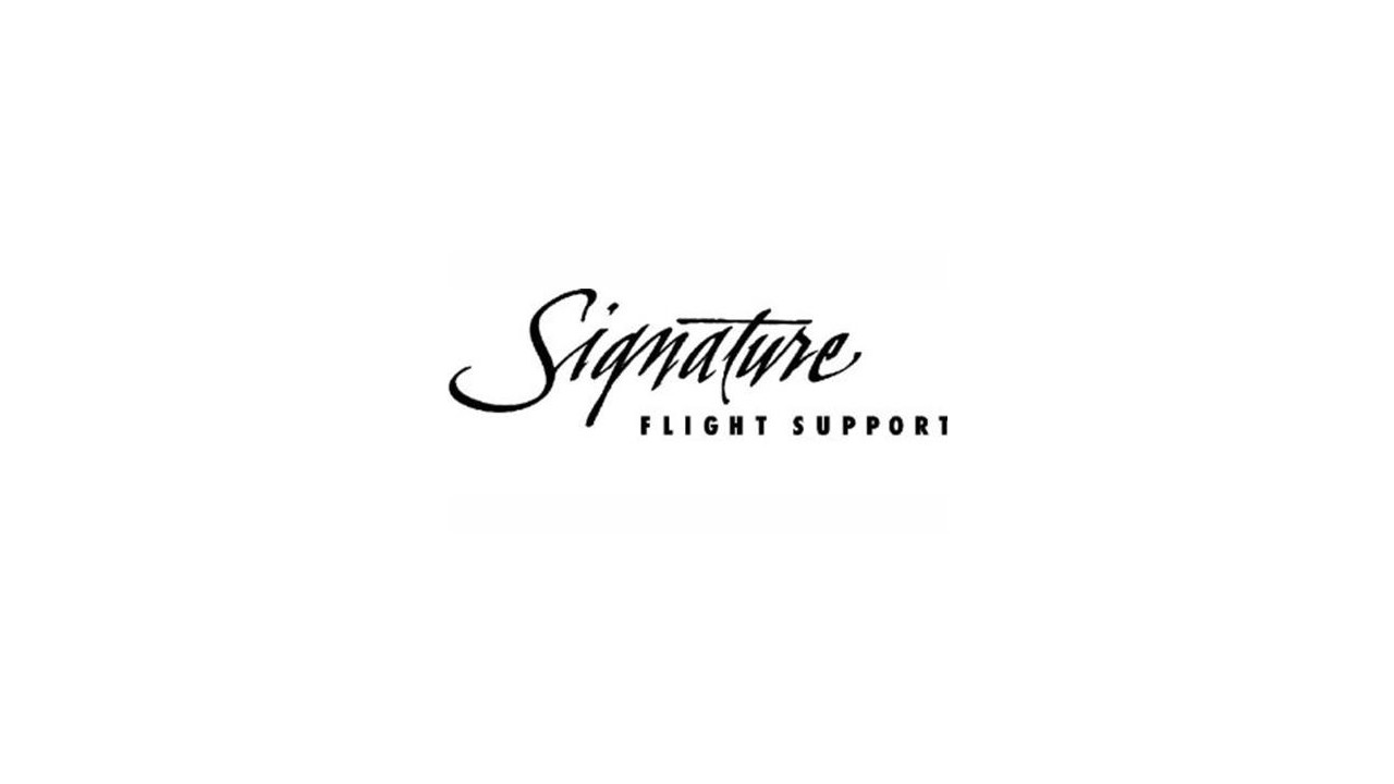 Signature Flight Support logo.