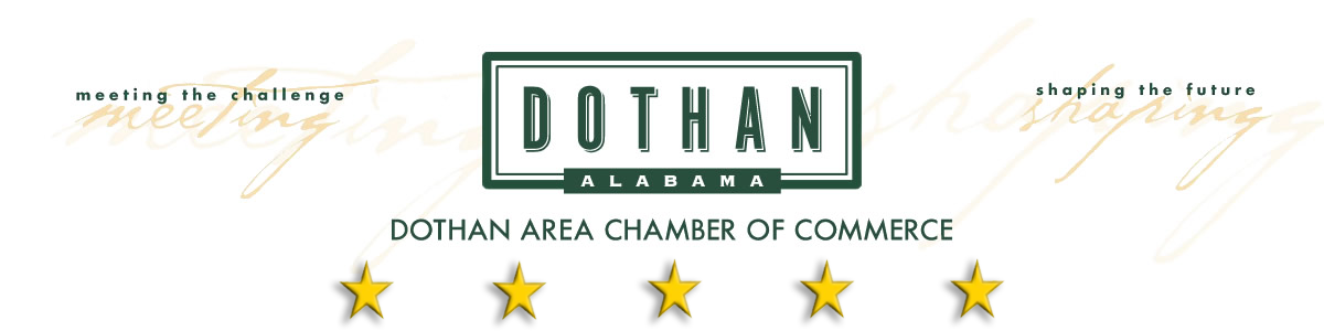 Dothan Area Chamber of Commerce logo.