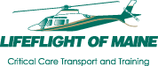 Lifeflight of Maine logo.
