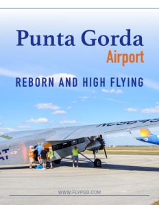 Punta Gorda Airport brochure cover.