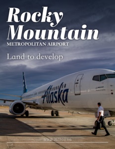 Rocky Mountain Metropolitan Airport brochure cover.