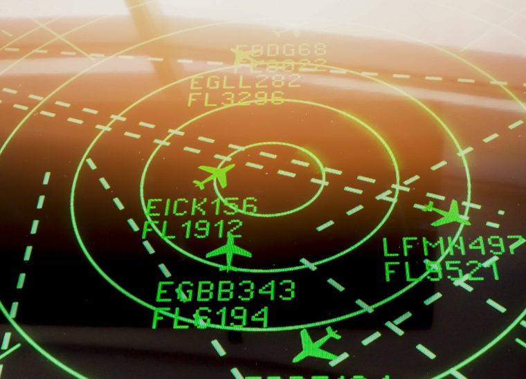 The Federal Aviation Adminsitration; Stock photo showing aircraft radar.