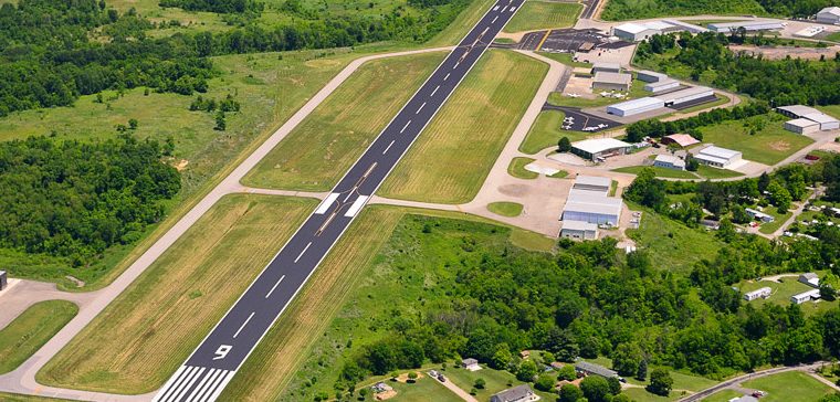 Washington County Airport aerial runway.
