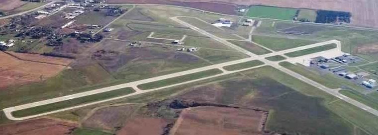 Southern Wisconsin Regional Airport aerial view.