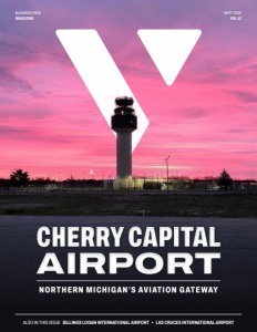 The latest issue cover for Aviation View Magazine